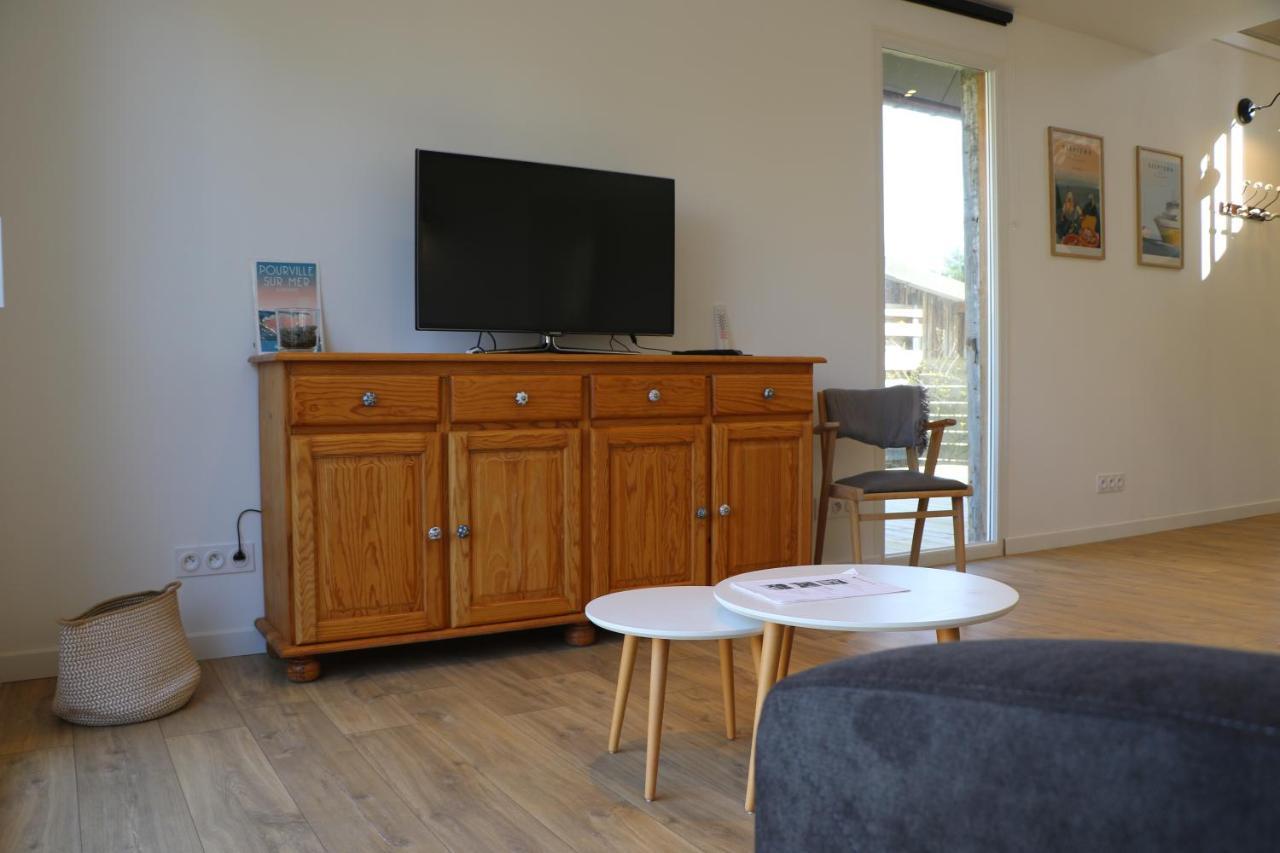 Jolie Maison En Bord De Mer A Pourville Hautot-sur-Mer Eksteriør bilde